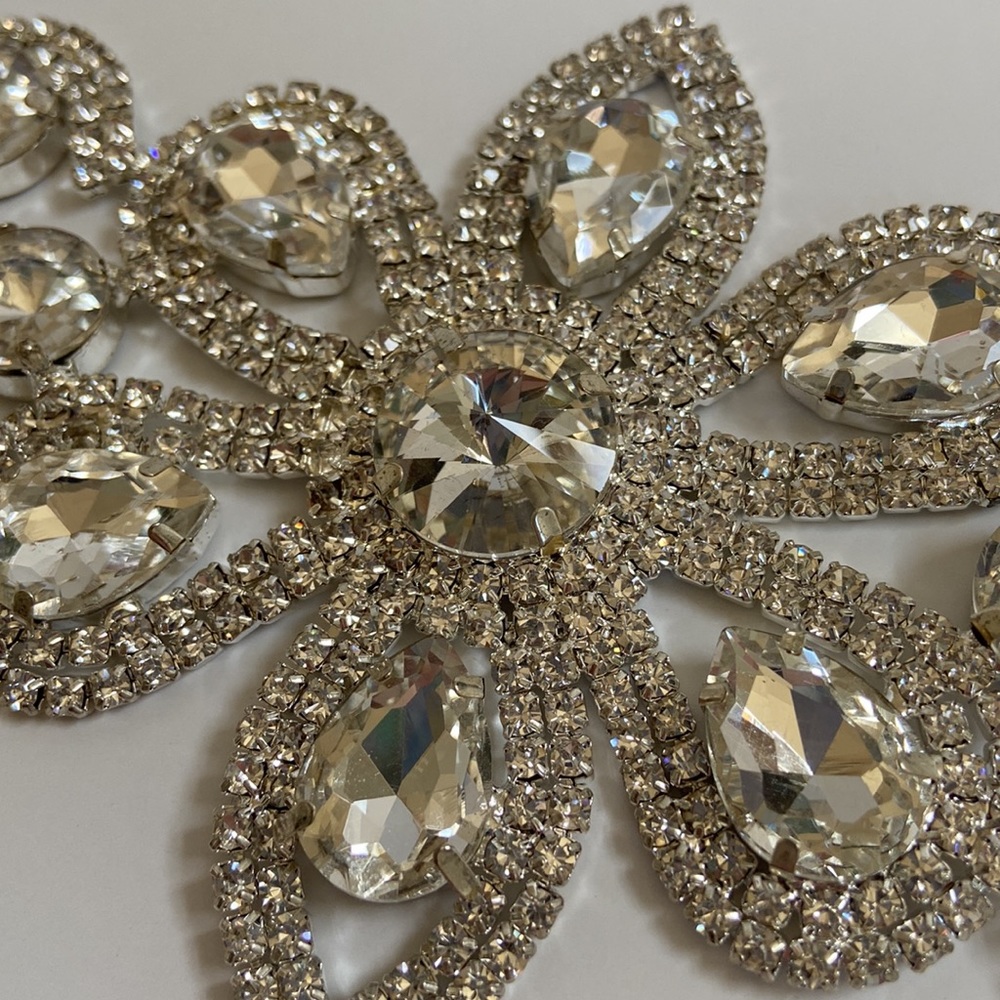 Silver Bridal Headpiece - Picture 2 of 4